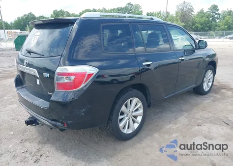 2008 Toyota Highlander Hybrid Limited from USA, damaged, VIN JTEEW44A582005835